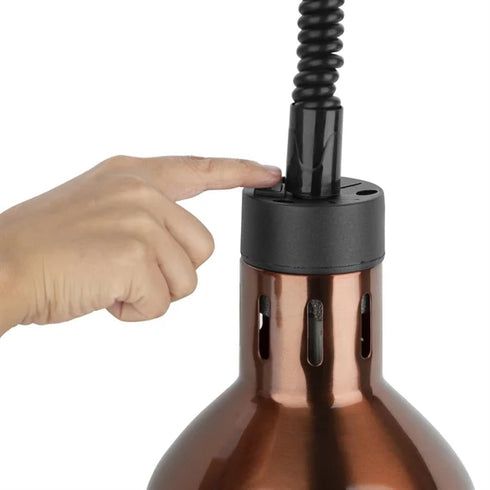 Apuro Retractable Heat Shade Copper Finish - DR757-A