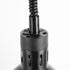 Apuro Retractable Heat Lamp Matte Black Finish - DR759-A