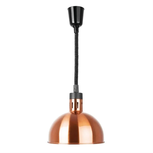 Apuro Retractable Dome Heat Shade Copper Finish - DY460-A