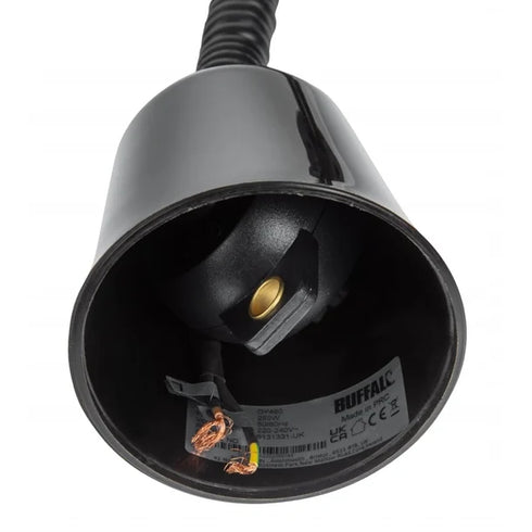 Apuro Retractable Dome Heat Shade Copper Finish - DY460-A