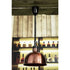 Apuro Retractable Dome Heat Shade Copper Finish - DY460-A