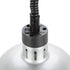 Apuro Retractable Dome Heat Lamp Silver 2.5kW - DY461-A