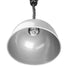 Apuro Retractable Dome Heat Lamp Silver 2.5kW - DY461-A