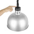 Apuro Retractable Dome Heat Lamp Silver 2.5kW - DY461-A