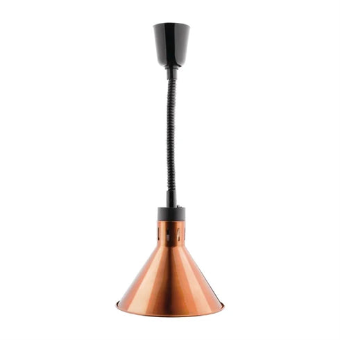 Apuro Conical Retractable Heat Shade Copper Finish - DY463-A