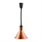 Apuro Conical Retractable Heat Shade Copper Finish - DY463-A
