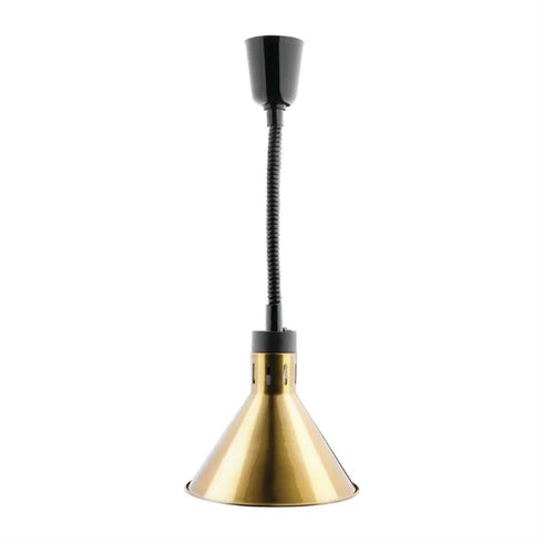 Apuro Conical Retractable Heat Shade Pale Gold Finish - DY465-A