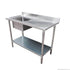 FED Single Sink Bench Left Handed 1200-6-SSBL