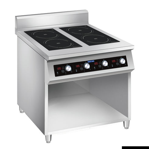 ElectMax 900 Series Induction 4 Burner Cooker with Splashback EIC9-800P