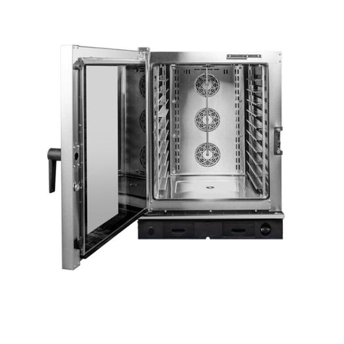 Atosa Electric Combi Oven for Gastronomy Use: 10 x GN 2/1 trays - EPC-1021E3