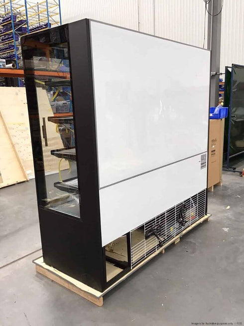 Ex-Showroom Bonvue 4 Shelves Open Chiller with Tempered Glass Doors - OD-2080P NSW1180 (Sydney Clearance)