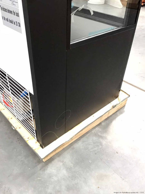 Ex-Showroom Bonvue 4 Shelves Open Chiller with Tempered Glass Doors - OD-2080P NSW1180 (Sydney Clearance)