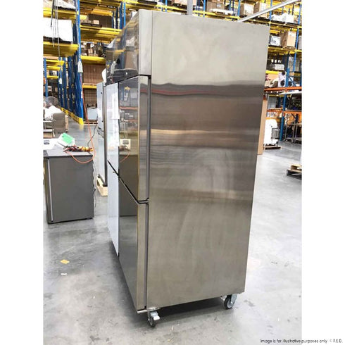 Ex-Showroom: FED-X S/S Four Door Upright Fridge - XURC1410S2V-NSW1282