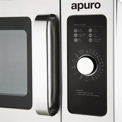 Apuro Light Duty Manual Commercial Microwave 25Ltr - FB861-A