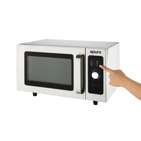 Apuro Light Duty Manual Commercial Microwave 25Ltr - FB861-A