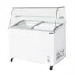 Polar G Series Display Chest Freezer 200Ltr with Glass Surround FL991-A