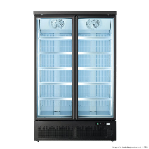 Thermaster Double Door Supermarket Freezer - LG-1000BGBMF