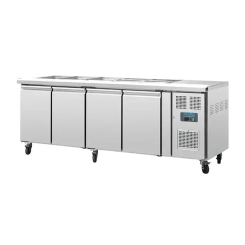 Polar 4 Door Saladette Counter FT285-A