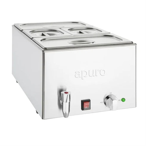 Apuro Bain Marie with Tap and Pans - FT692-A