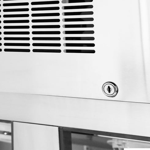 Thermaster Double Door Upright Display Fridge - SUCG1000