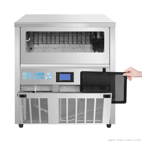 BLIZZARD Crescent Ice Maker 54kg/24hr with 30kg Storage - FWIC-54C