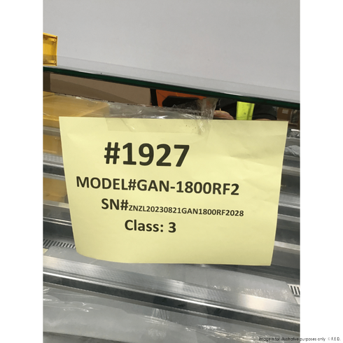 2NDs: Bonvue Modern 2 Shelves Cake or Food Display - GAN-1800RF2-NSW1927
