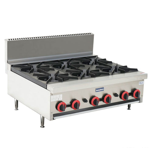 Gasmax Gas 6 Burner Cook Top RB-6E