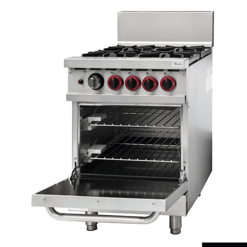 Gasmax 4 Burner With Oven Flame Failure - GBS4TS