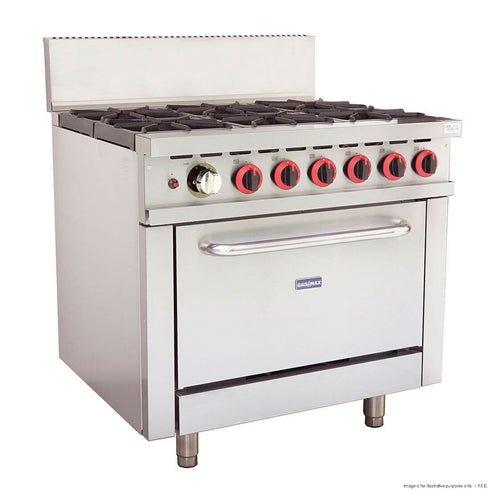 Gasmax 6 Burner With Oven Flame Failure - GBS6TLPG