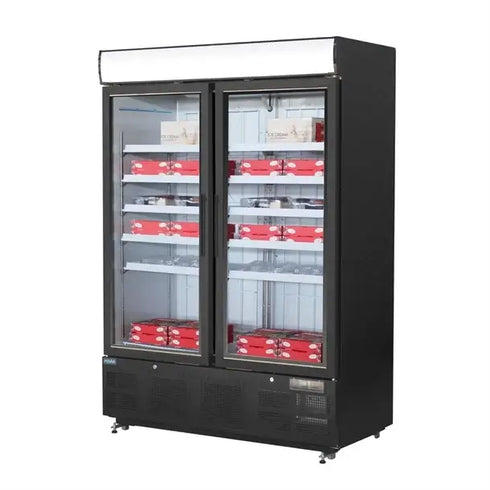 Polar G-Series Upright Display Freezer 920Ltr Black GH429-A