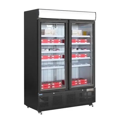 Polar G-Series Upright Display Freezer 920Ltr Black GH429-A