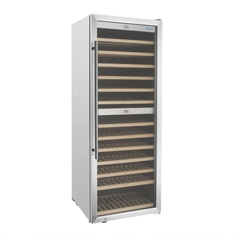 Polar G-Series Dual Zone Wine Fridge Stainless Steel - 126 Bottle - GM628-A