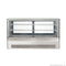 2NDs: Counter top square 2 Shelves Glass cold food display - GN-1200RT-NSW2160