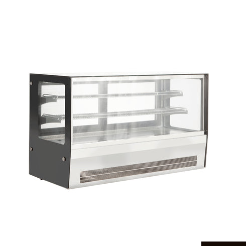 Bonvue Counter top square 2 Shelves Glass cold food display - GN-1200RT