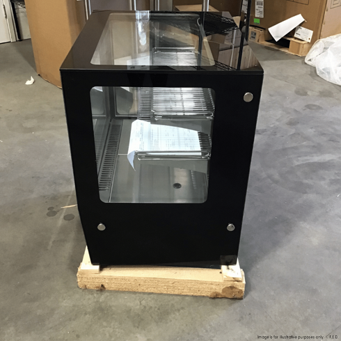 2NDs: Bonvue counter top square glass cold food display - GN-660RT-QLD365