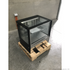 Ex-Showroom: Bonvue counter top square glass cold food display - GN-660RT-SA6-Jan