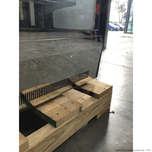Ex-Showroom: Bonvue counter top square glass cold food display - GN-660RT-SA6-Jan