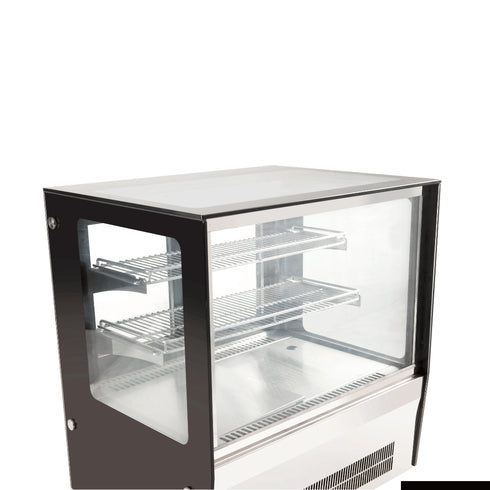 Bonvue Countertop Square Glass Cold Food Display - GN-660RT