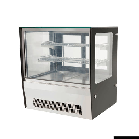 Bonvue Countertop Square Glass Cold Food Display - GN-660RT