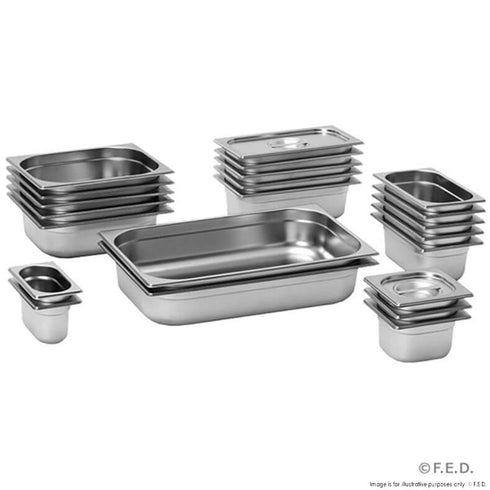 FED 1/6 x 65 mm Gastronorm Pan Australian Style - GN16065