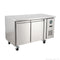 Thermaster 216L 2x2 Solid Door Pass-Through Ventilated GN 1/1 pan Refrigerated Island Counter - GN2100TNC