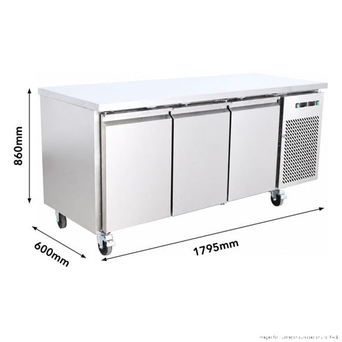Thermaster Dual-Temperature GN Counter Refrigerator – GN3100DT