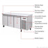 Thermaster Dual-Temperature GN Counter Refrigerator – GN3100DT