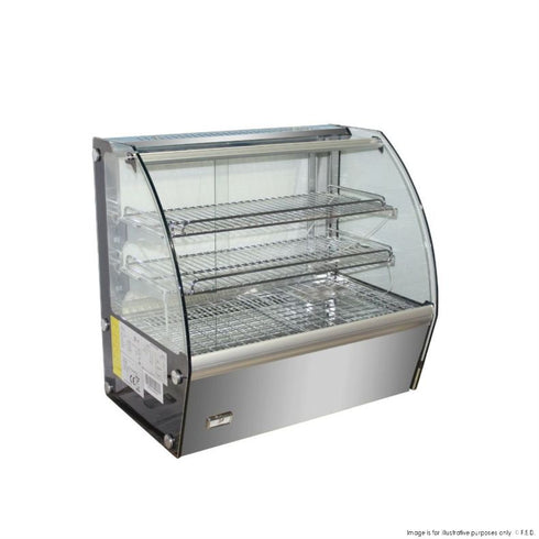2NDs: Bonvue 120 litre Heated Counter-Top Food Display HTH120N-QLD158