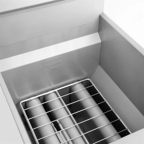 Apuro Free Standing Natural Gas Fryer 23Ltr - JB834-N