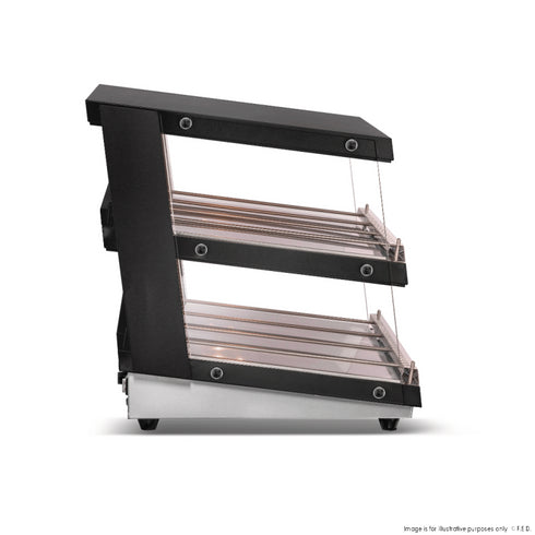 Bonvue Backfill Heated Display Cabinet HWB2-138