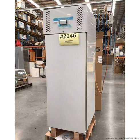 2NDs: FED-X S/S Single Full Door Upright Freezer - XURF600SFV-NSW2146