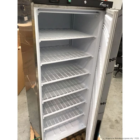 2NDs: FED-X 555L S/S Single Solid Door Freezer - XF600SS-NSW2136