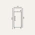 Exquisite Single Door Stainless Steel Freezer 685 litres - GSF650H