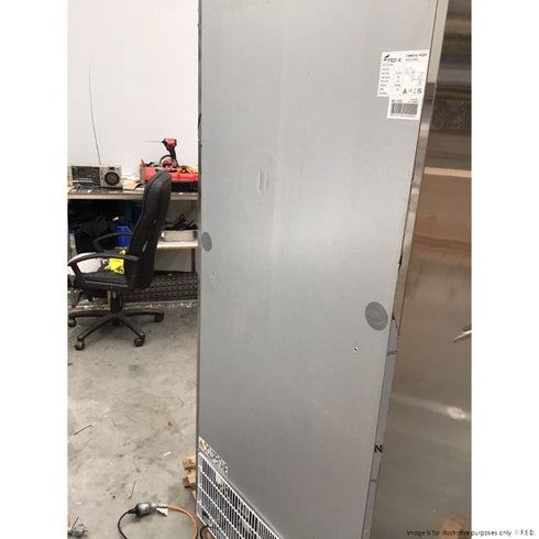 2NDs: FED-X 555L S/S Single Solid Door Freezer - XF600SS-NSW2136